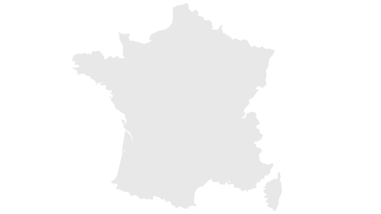 Carte des directions régionales Cabinet Roux